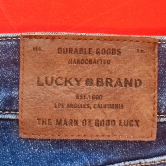 Lucky Brand Jeans Lolita skinny regular indigo blue women's size 00 / 24 - Picture 5 of 11